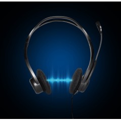 Logitech PC Headset 960 USB - Premium Sound & Comfort for Crystal Clear Communication